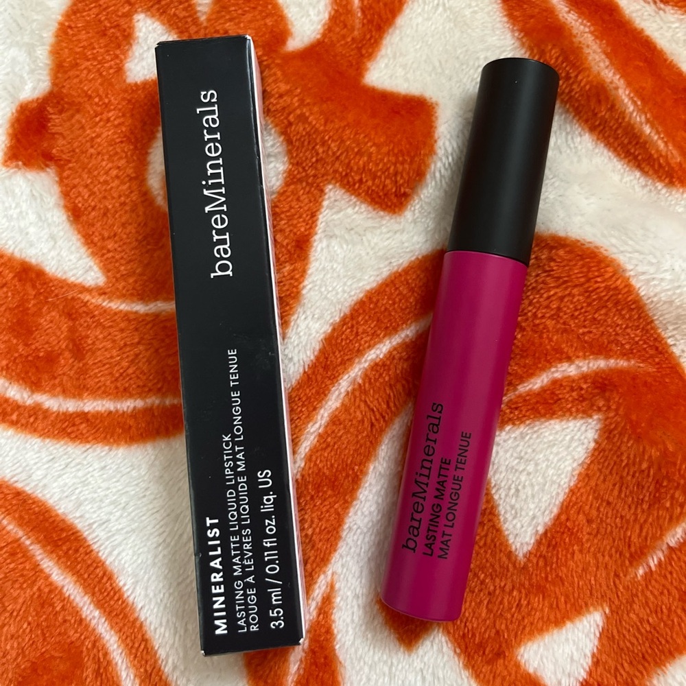 Bareminerals mineralist long lasting matte liquid lipstick
